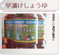 丸正醸造　早漬けしょうゆ